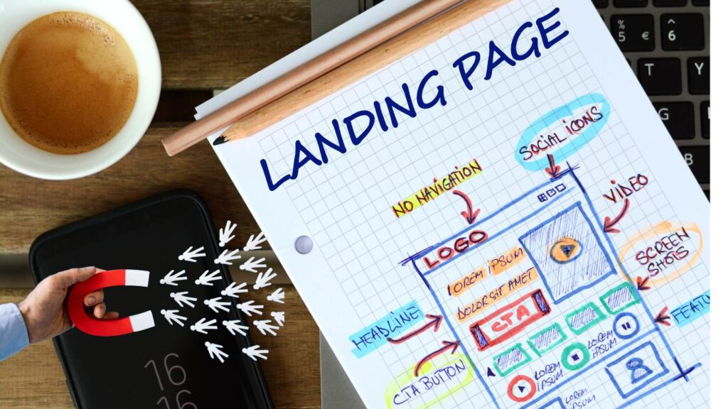 come creare una landing page efficace sul tuo sito web